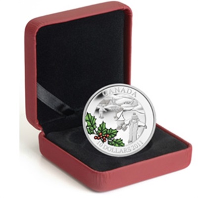 2011 $10 1/2oz Silver Canadian Little Skaters